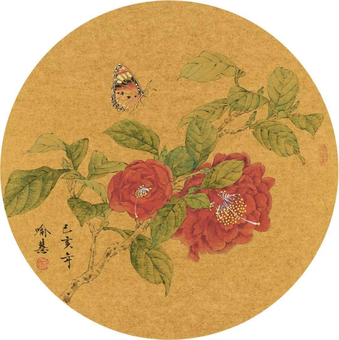 喻慧工笔精品花鸟小品20幅