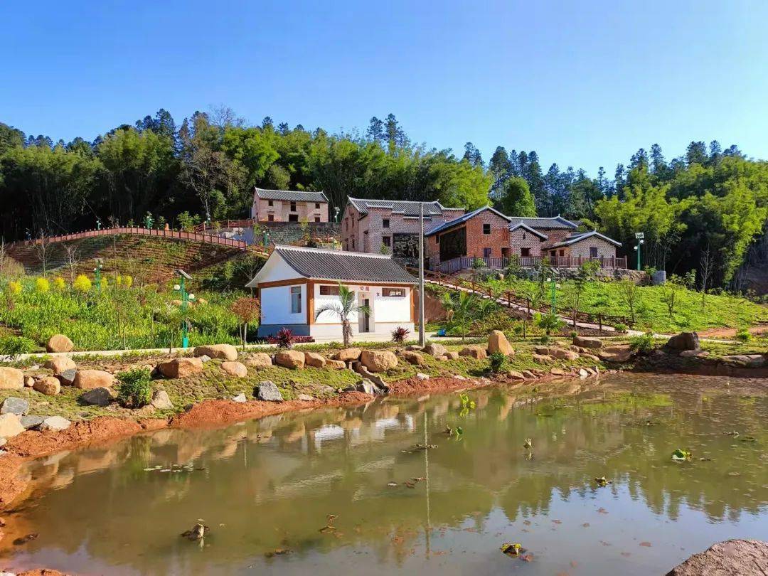 赞贺州水库移民新村已成为当地乡村一道亮丽的风景线