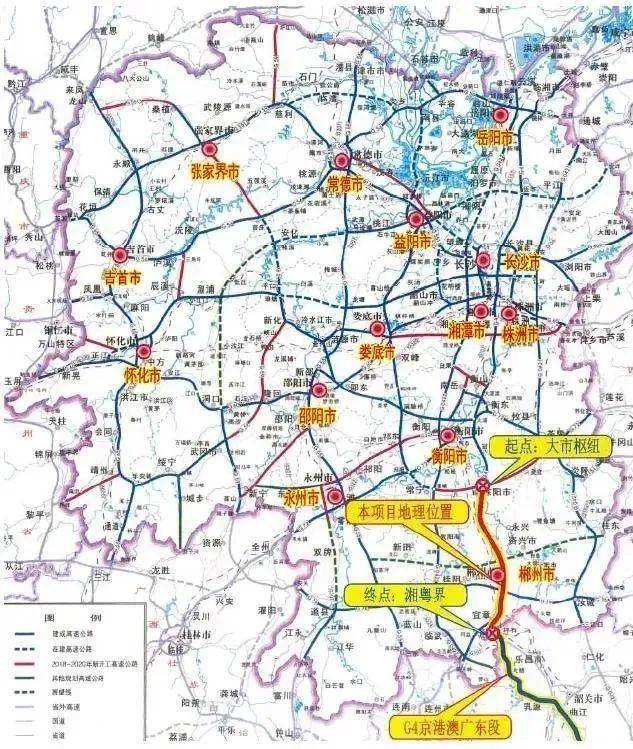 资兴市高速公路规划图片