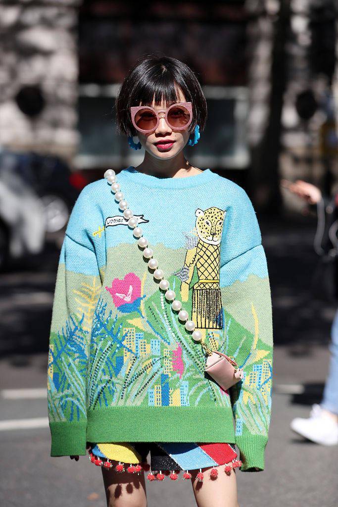 猫咪 圣诞毛衣当然要选卡通印花 将童趣进行到底！