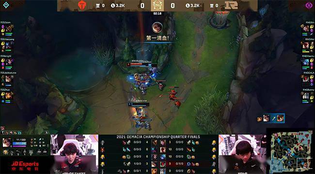 knight|LOL-德杯：knight妖姬单杀Bin杰斯，TES状态火热3-0淘汰RNG