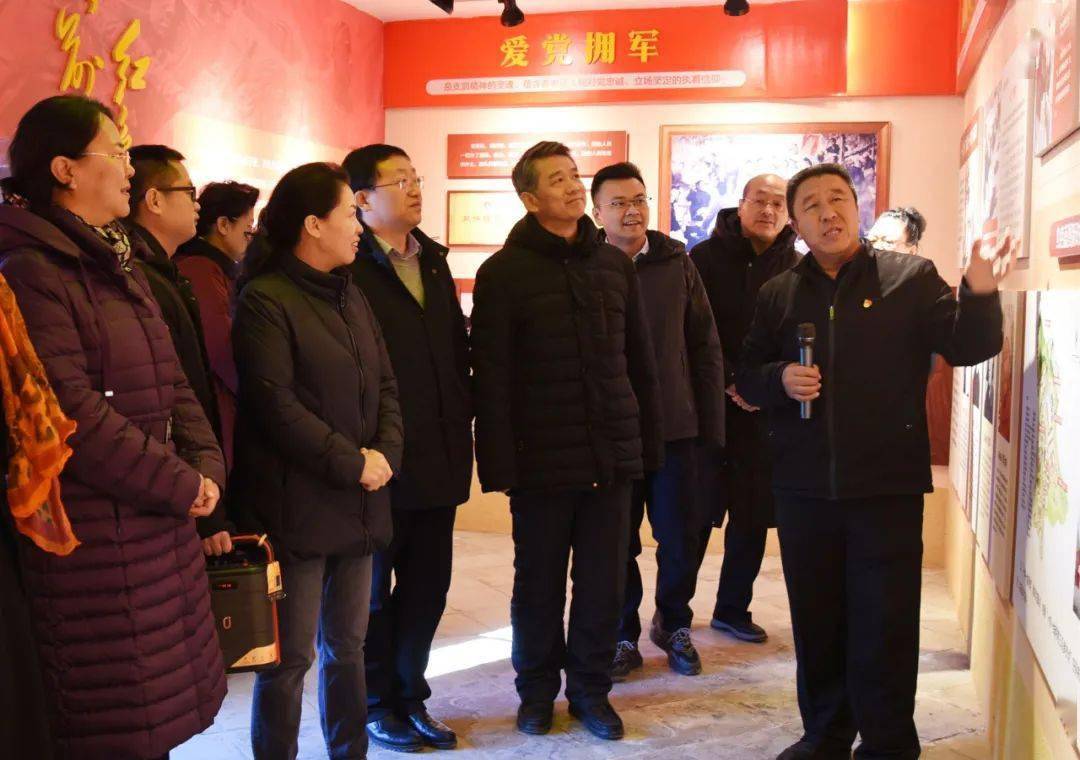 市人大常委会副主任高波来我县就红色文化遗址保护情况进行立法调研