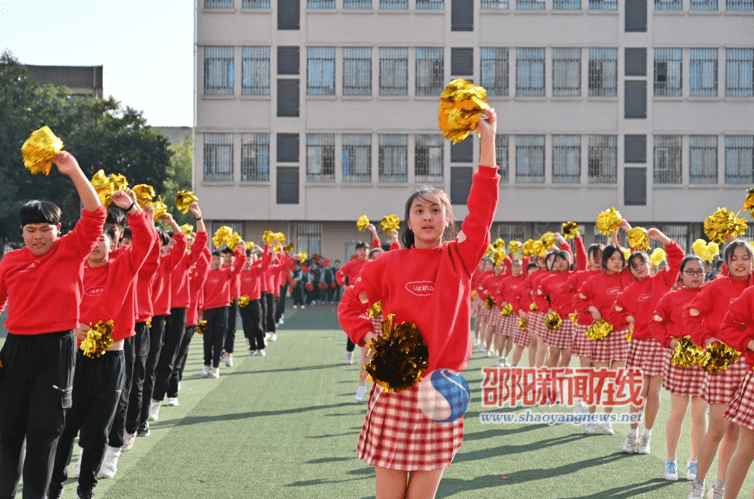 初一|邵阳市第六中学啦啦操展示精彩纷呈