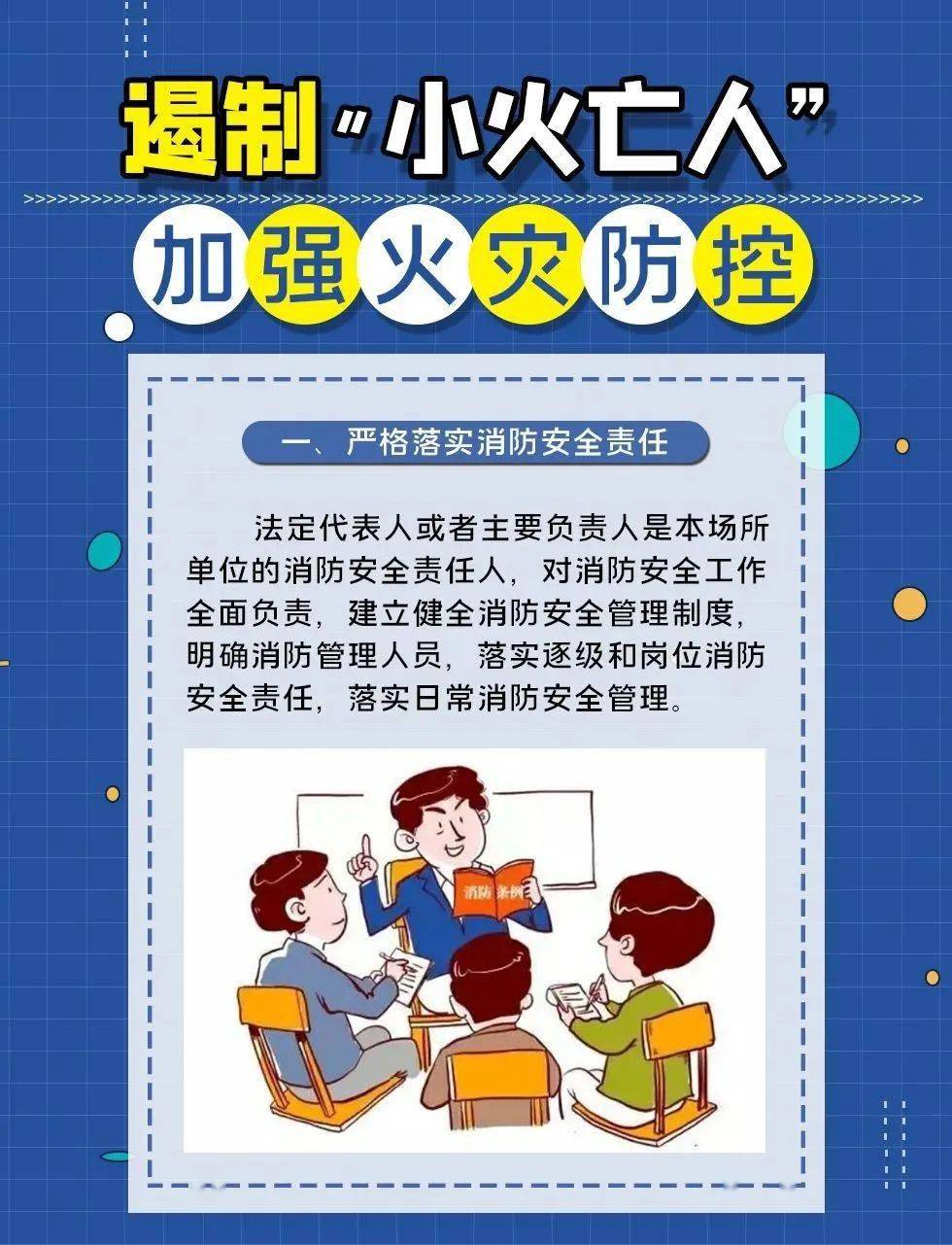 消防科普遏制小火亡人加强火灾防控