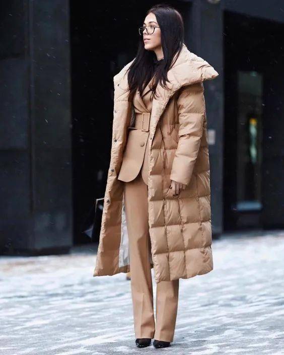 整体 普通羽绒服怎么穿出时髦感？5个小思路，效果超惊艳！