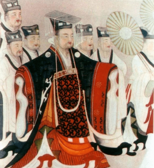 汉代皇帝冕服图片
