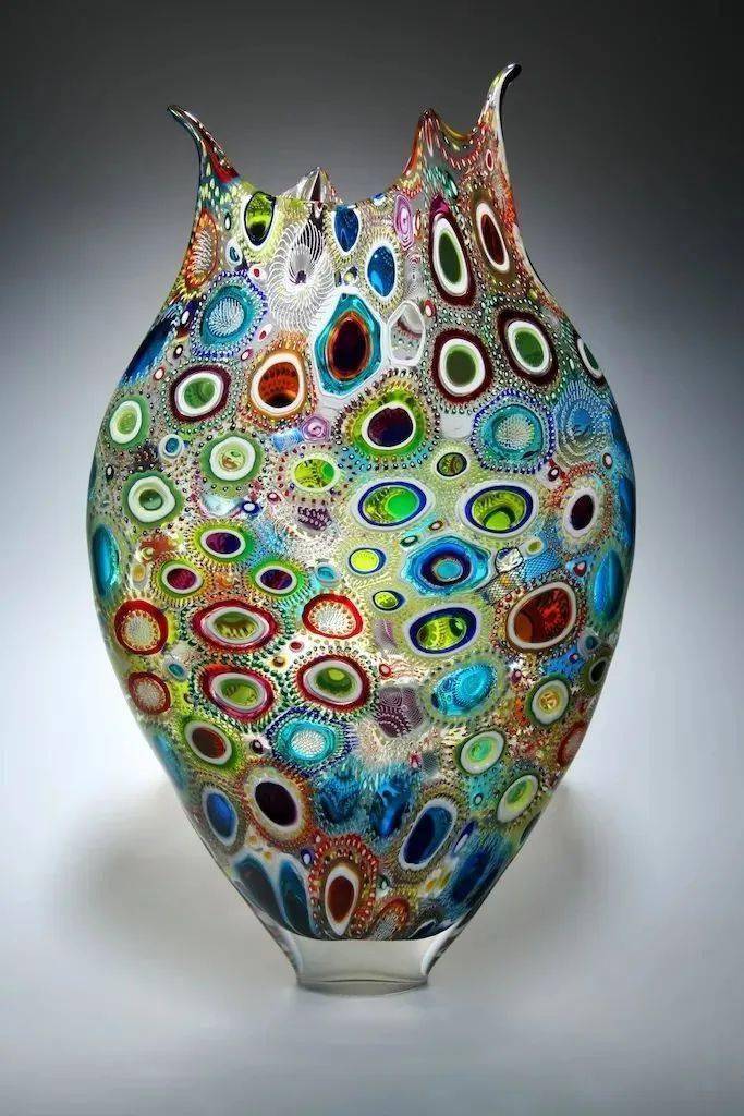美国玻璃艺术家大卫·帕澈 作75当代千花玻璃艺术作品到了十五世纪