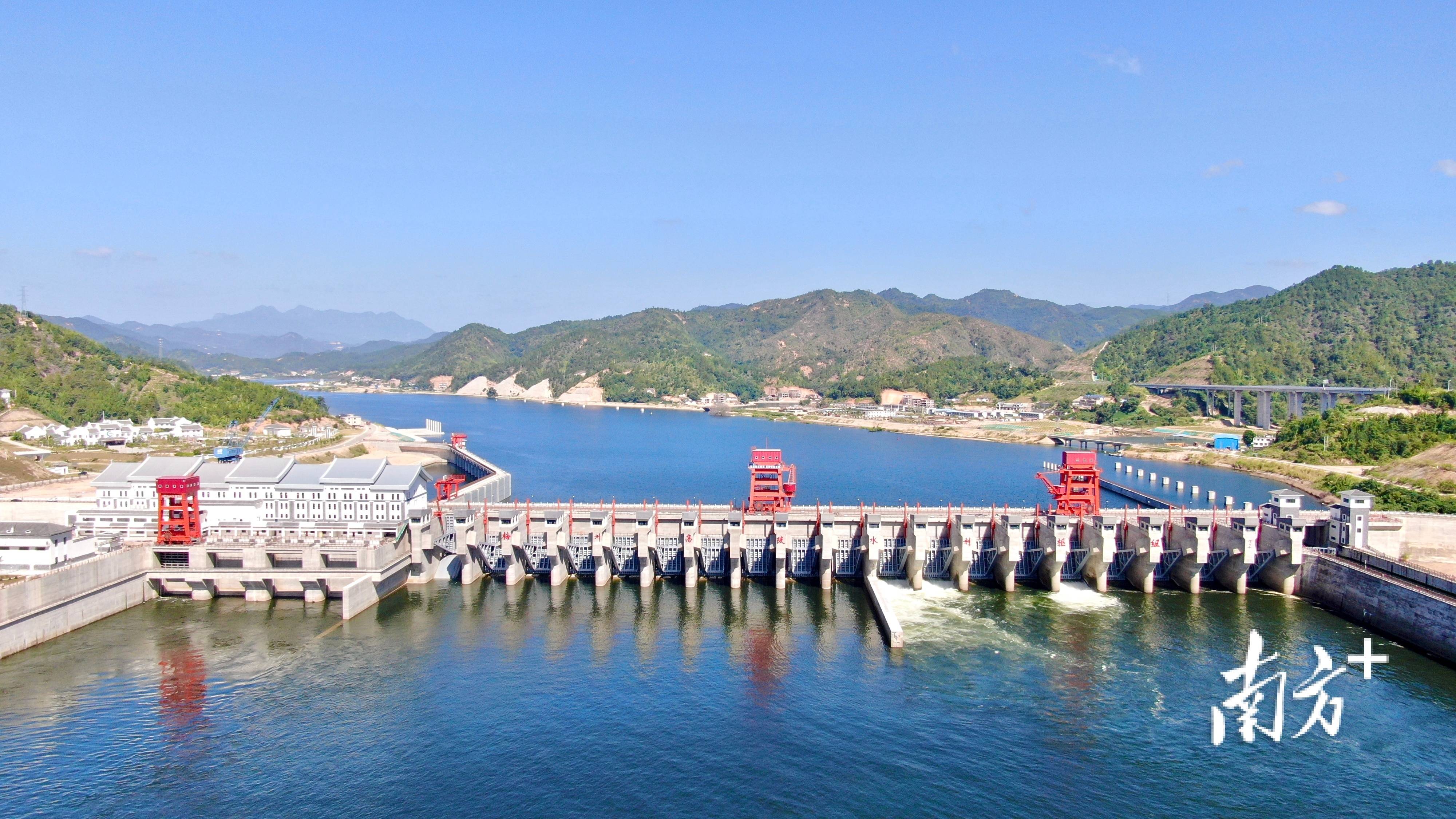 飞来峡水利枢纽风景区图片