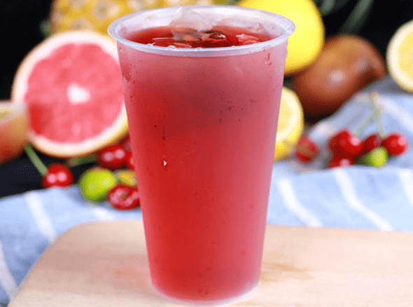 试试自制水蜜桃冰红茶,保准你满意_点水果_蜂蜜_做法