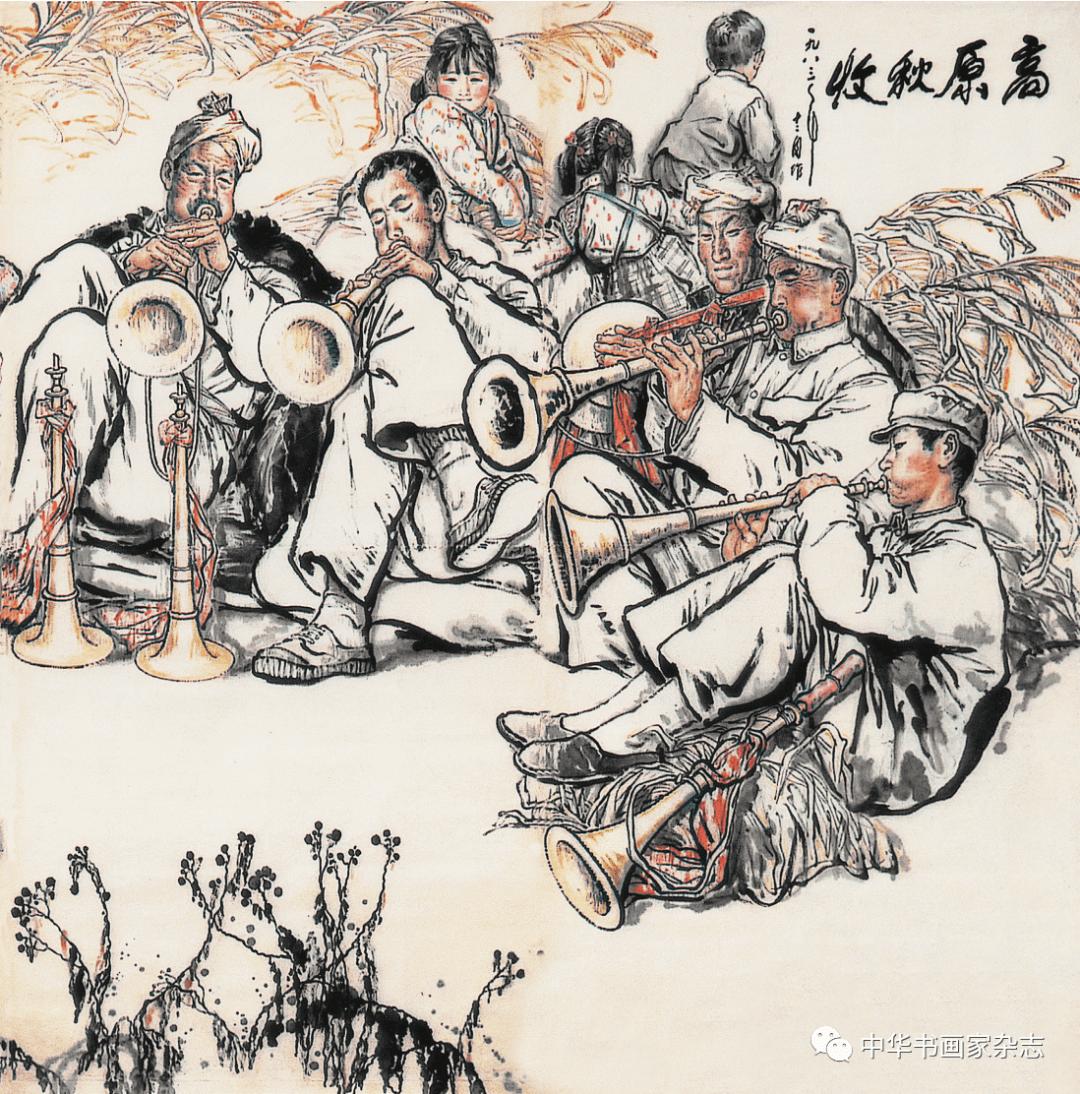 为民而画中国国家博物馆副馆长刘万鸣谈刘文西绘画