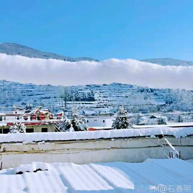 下雪了!这里的雪景超美…_曲靖市_王明芬_会泽县