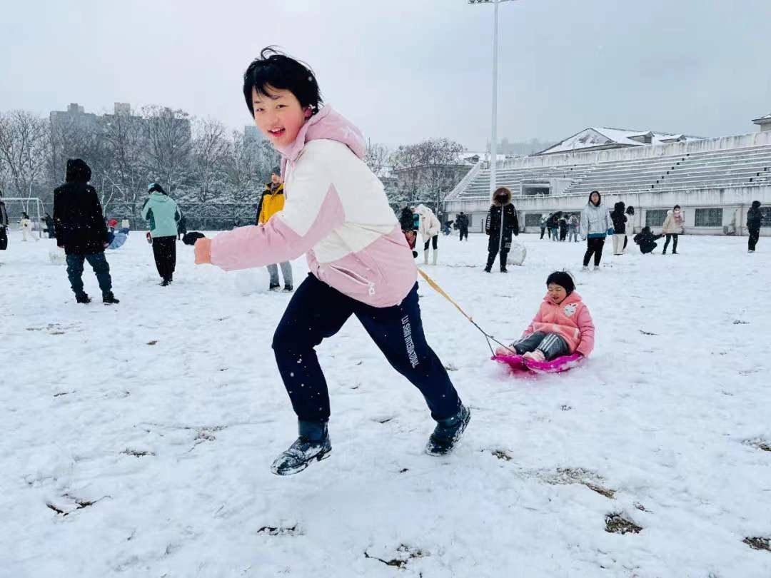 初雪|湖南高校初雪图鉴 第一次这么认真地赏雪