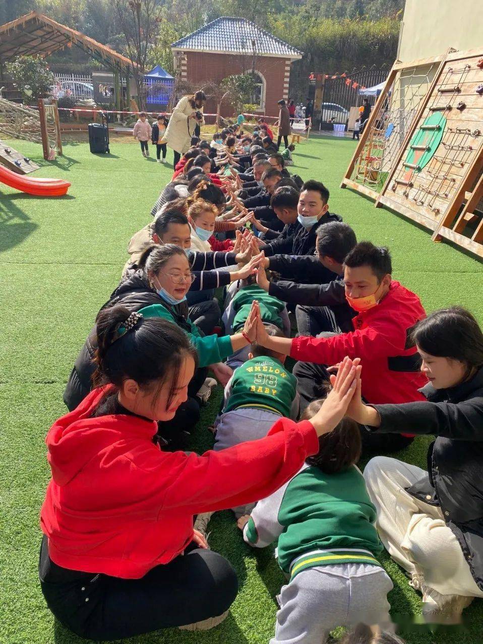 我們嗨起來三明市寧化縣賦欣幼兒園第三屆親子運動會