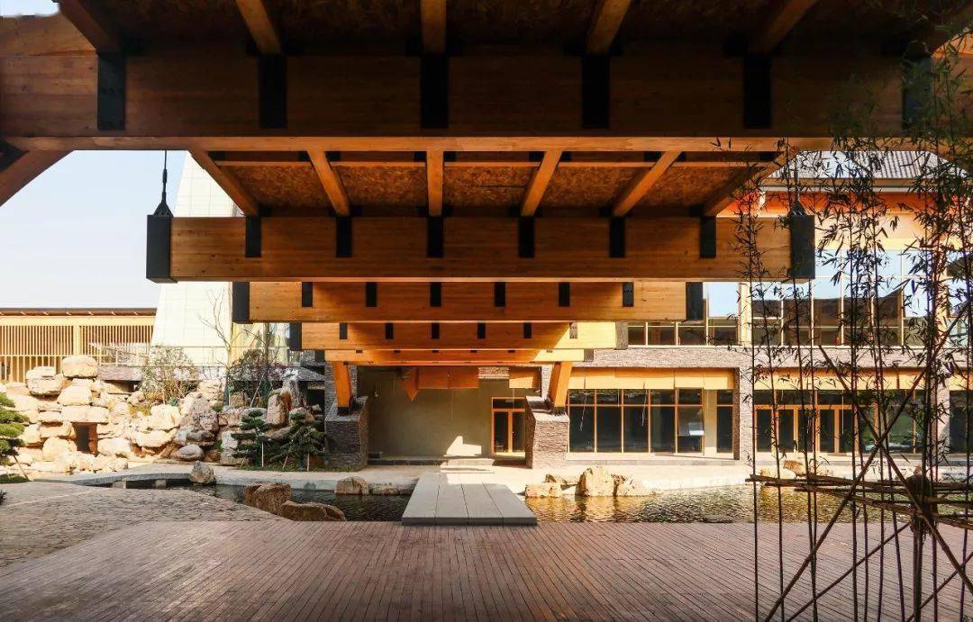 亚洲跨度最大木结构建筑2018江苏园博会主馆