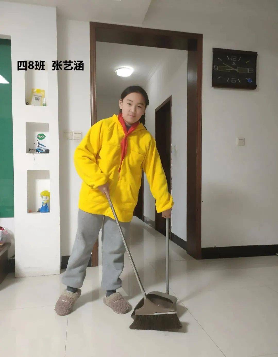 淮北市首府实验小学2021年度校园"劳动之星"表彰_风采_李雨泽_年级