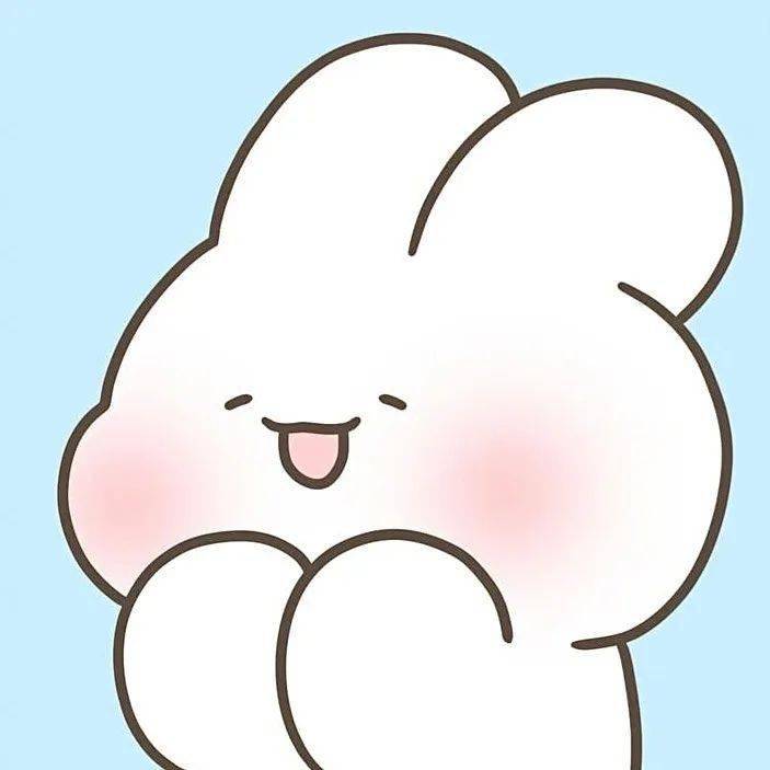 奶油泡芙兔好可爱超想rua