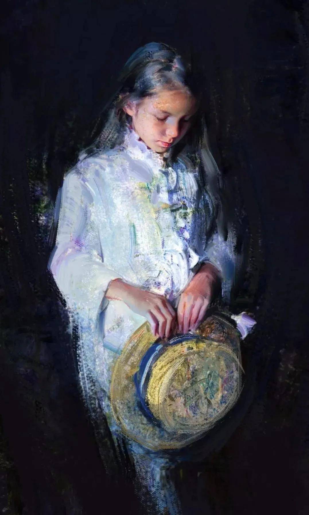 美到惊艳！高颜值的素描、色彩作品_搜狐网