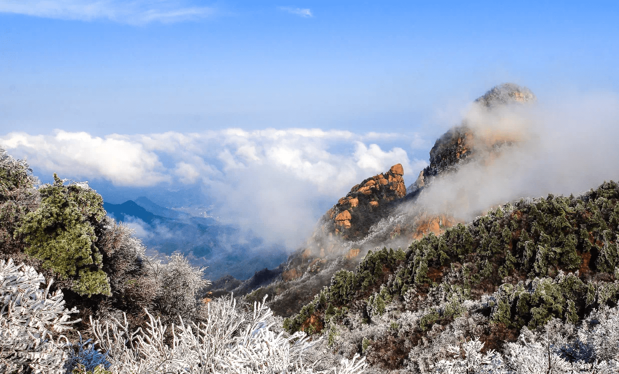 旅游安徽九子岩风景区荟萃皖南灵山秀水