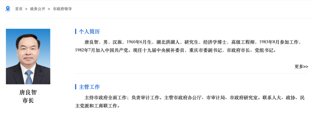 卸任重庆市市长后,唐良智新职明确,创了一个首例_武汉市_工作_城市