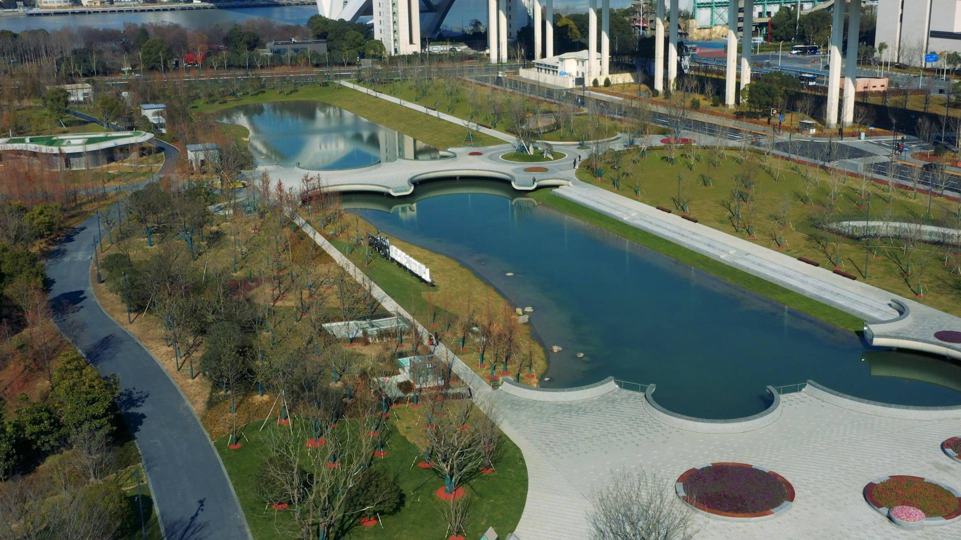 視頻丨世博文化公園北區今天開園在世界一流城市的中心赴一場綠色之約