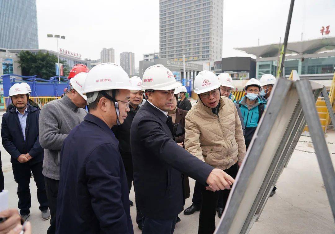 朱训志副市长检查地铁建设运营安全生产工作