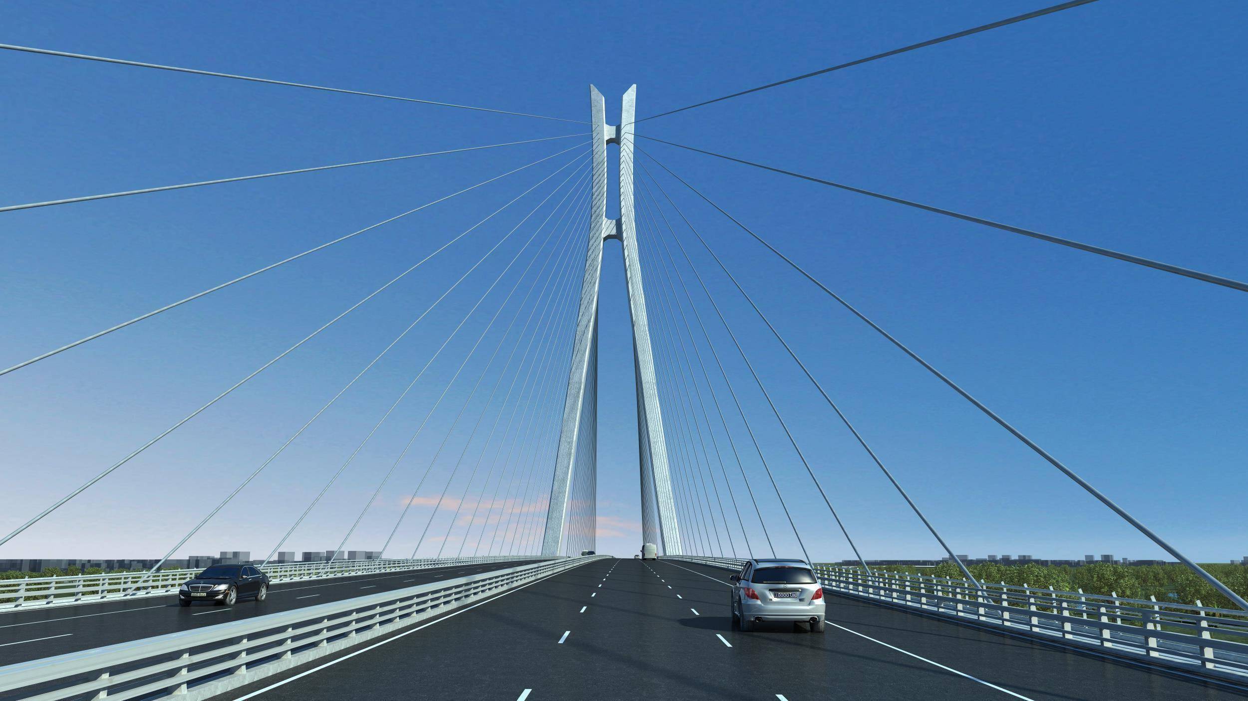 全国之最新年新开局南中高速横门西特大桥主墩承台浇筑完成