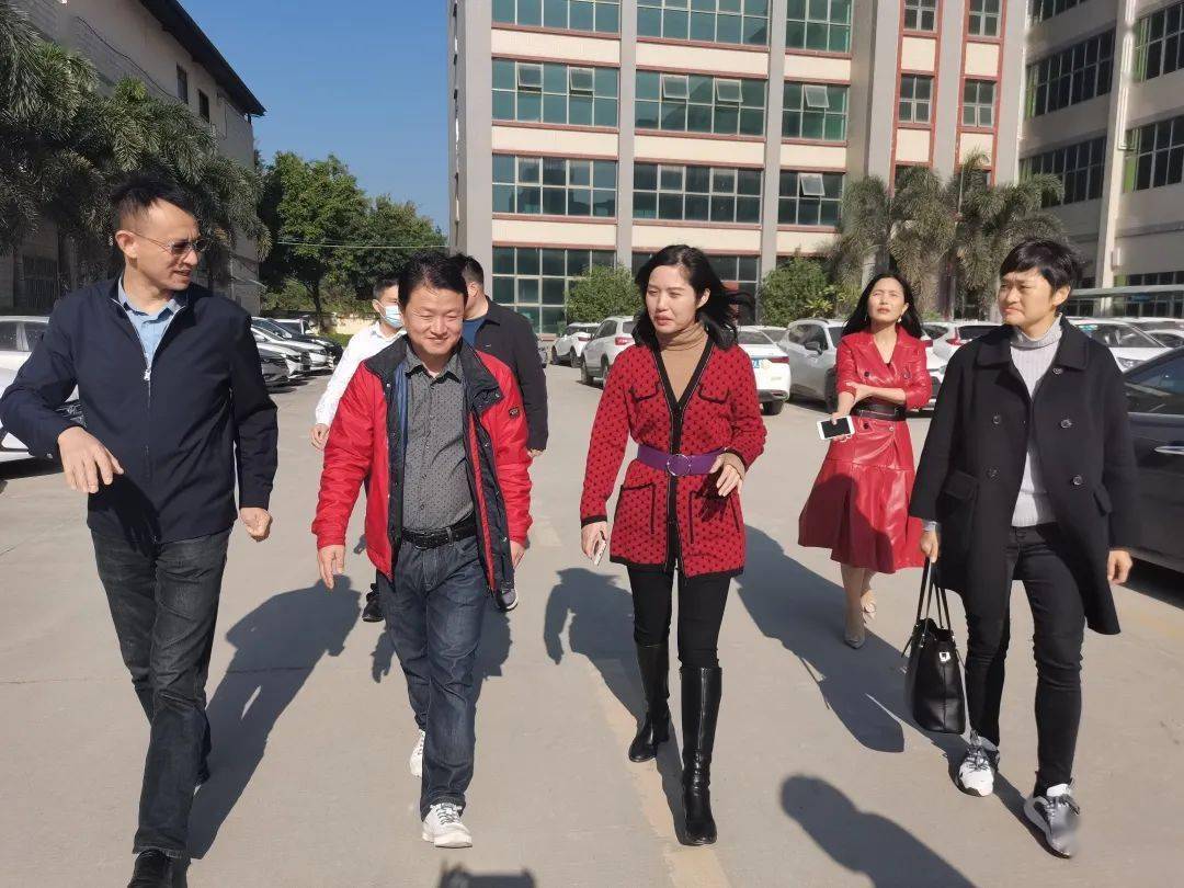 邓莉霞一行在广州,深圳走访企业_余江_人才_发展