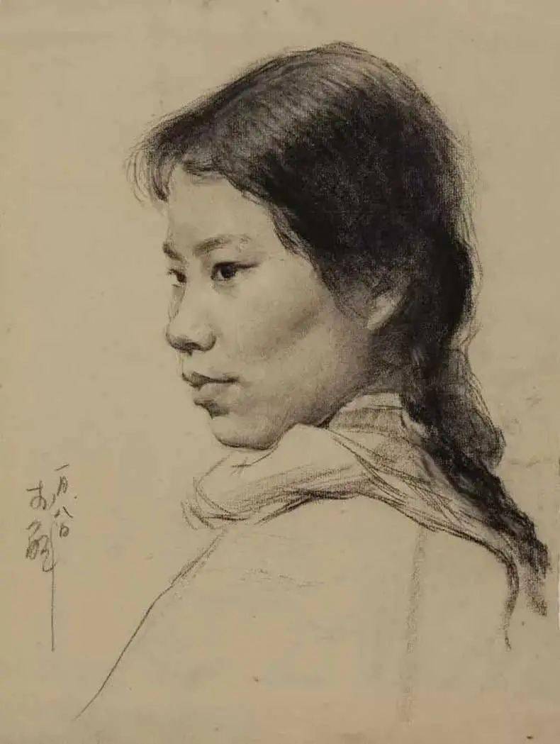 一位难得的中国画素描大师李斛