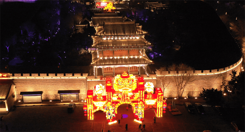 传统|烟台：花灯点亮璀璨仙境 元旦蓬莱“阁外精彩”