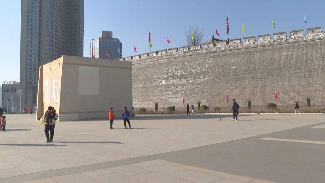 阳城多个大工程竣工下芹桥东门广场天桥北路都在内