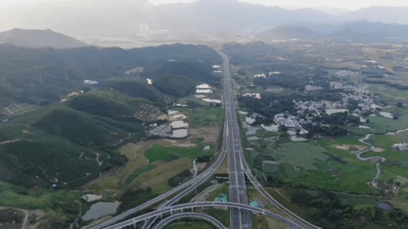 韶新高速通车惠州去韶关湖南节省1个小时