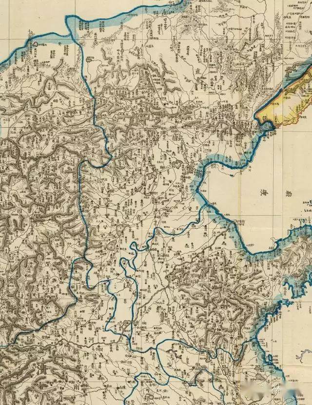 百余年前日本人画的大清地图看了让人大吃一惊