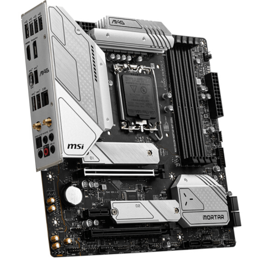 微星b660m迫击炮主板上架支持ddr4内存1099元起