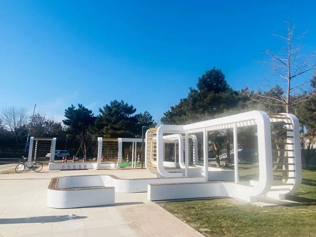 历时三个月昌平西关环岛完成华丽变身