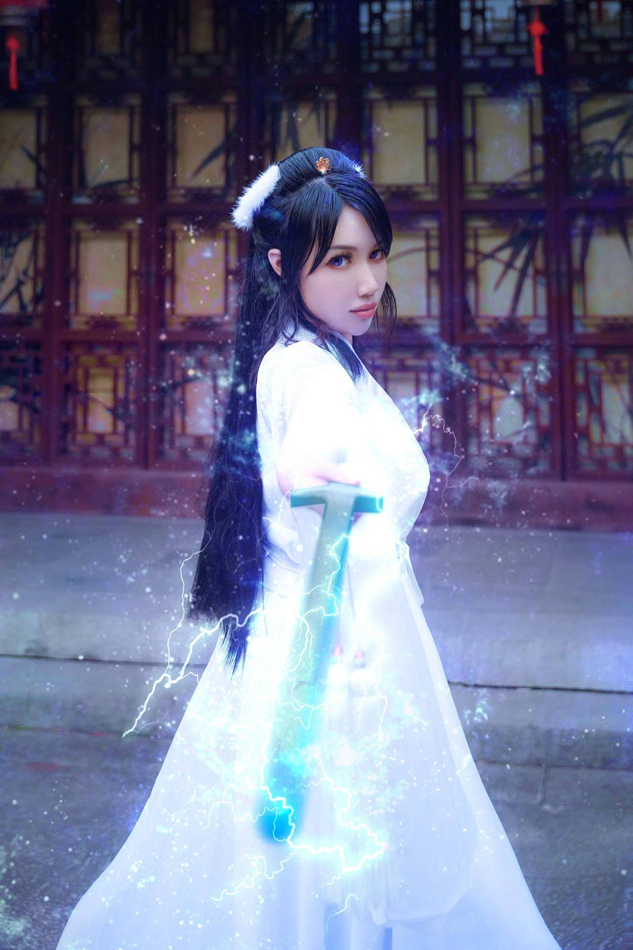 图片|诛仙陆雪琪外景cosplay