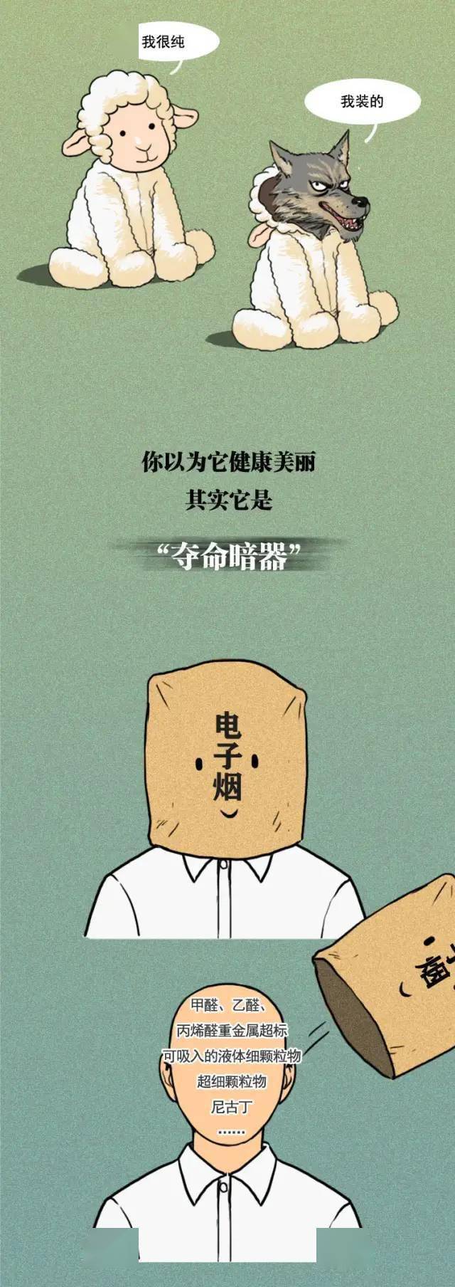 漫画上头电子烟不是潮流是毒品