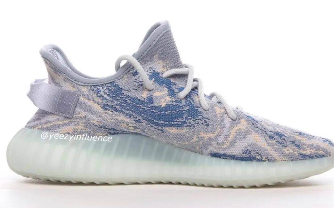 yeezy350冰蓝新设计即将发售mx系列第三款配色