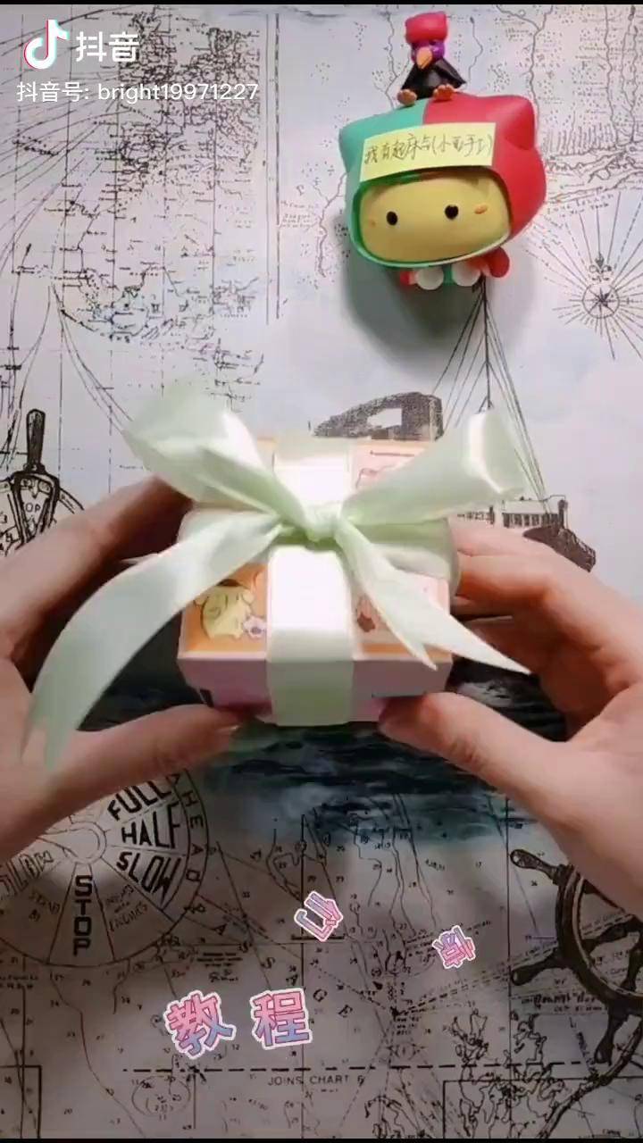 惊喜爆炸盒子完整版教程来喽爆炸盒子手工