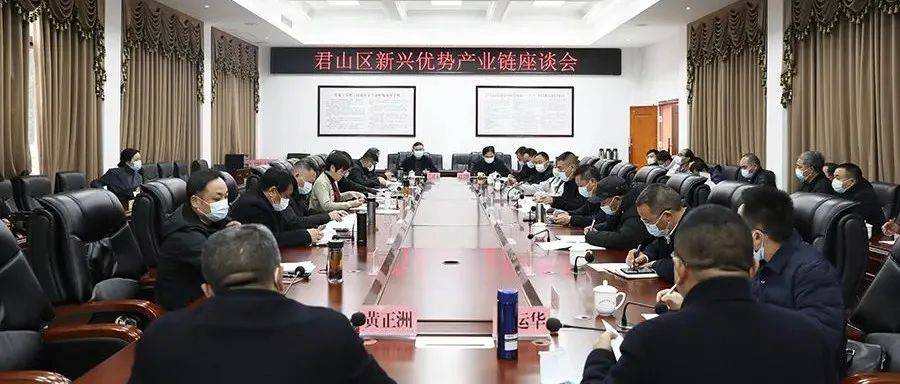 全区新兴优势产业链座谈会召开_发展_企业_工作