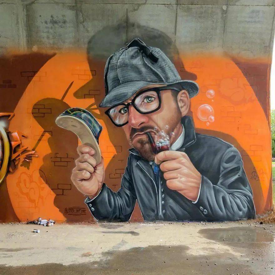 这些逼真3d墙绘,脑洞创意绝了!,_生活_commecy_作品