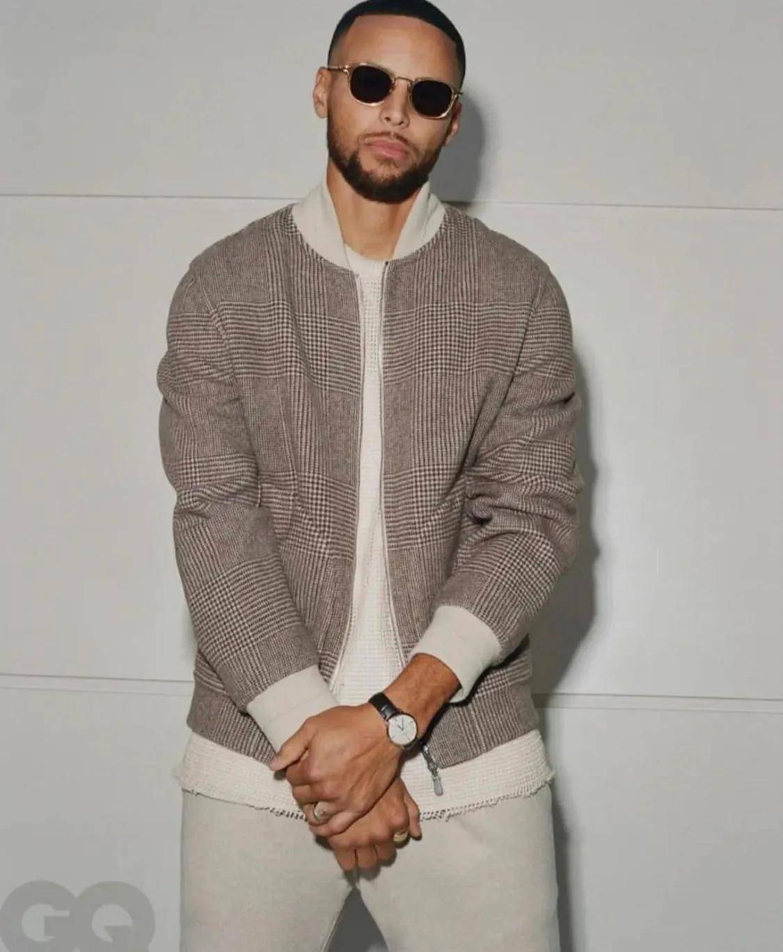 库里时尚大片这颜值在nba排第几