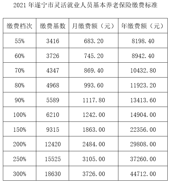 社保保障局关于延长2021年个体参保人员基本养老保险费缴费期限的公告