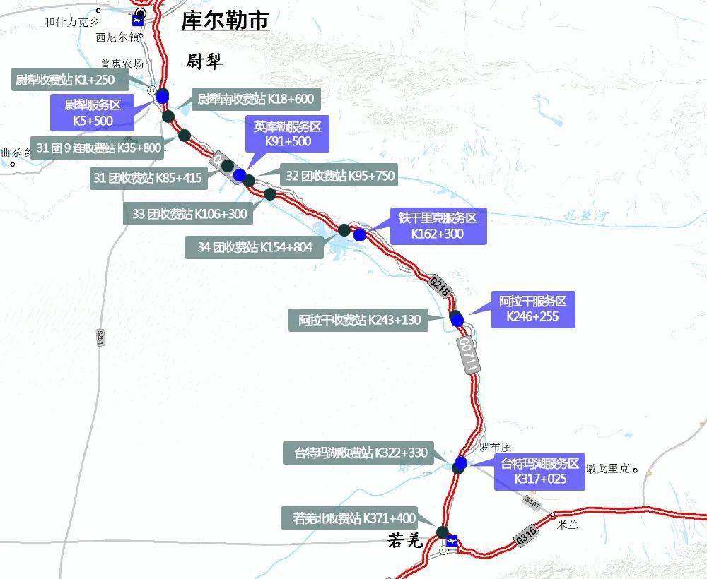 新疆s101省道路线图图片