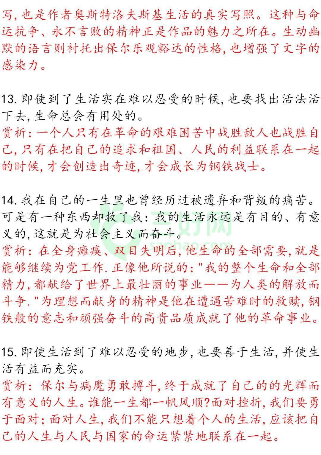 初中语文八下钢铁是怎样炼成的名著导读思维导图考点合集寒假预习必收