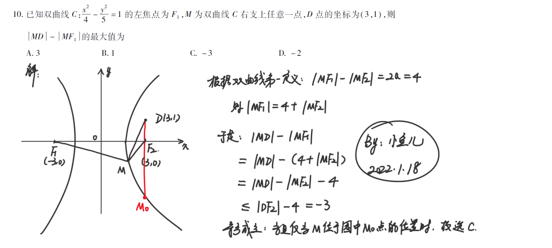 椭圆|小鱼儿：你一定不可错过的一份小城高三期末试卷