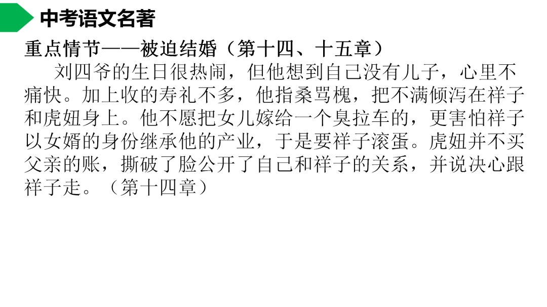 祥子|初中语文 | 七年级下册：《骆驼祥子》名著导读+思维导图 +考点合集，寒假预习必收！