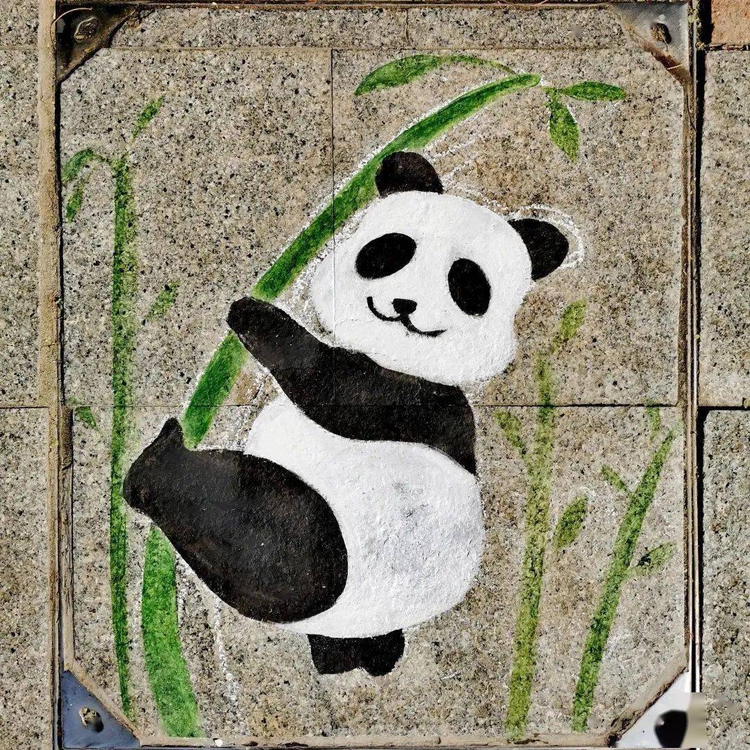 井盖变"景"盖创意满满!这所学校有亮点~_校园_同学_活动