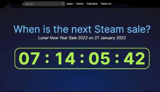 信息|Steam春节特惠日期曝光 下周五开启欢乐剁手时光