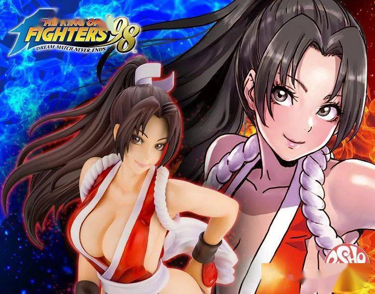 不知火登场寿屋22年8月snk美少女拳皇98不知火舞官图