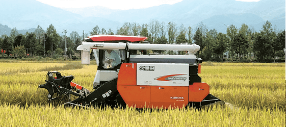 久保田全喂入式联合收割机cx100-s(4lz-5c8)重磅来袭!